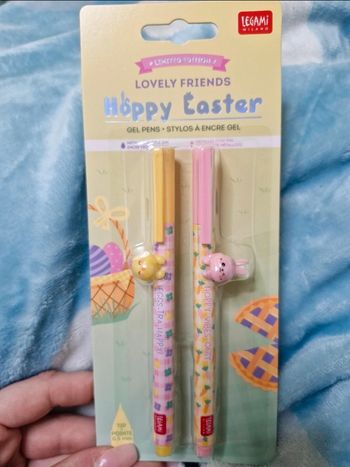 Lot Stylo edition limitée lovely friends hoppy easter Legami 2026