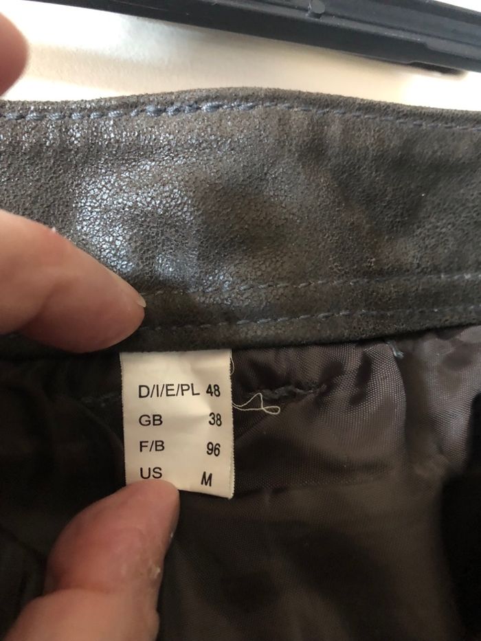 Pantalon cuir moto femme - photo numéro 2