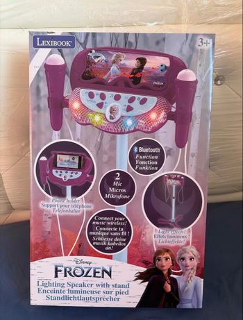 Enceinte  lumineuse sur pied 