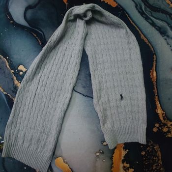 Écharpe Polo Ralph Lauren Grise unisexe