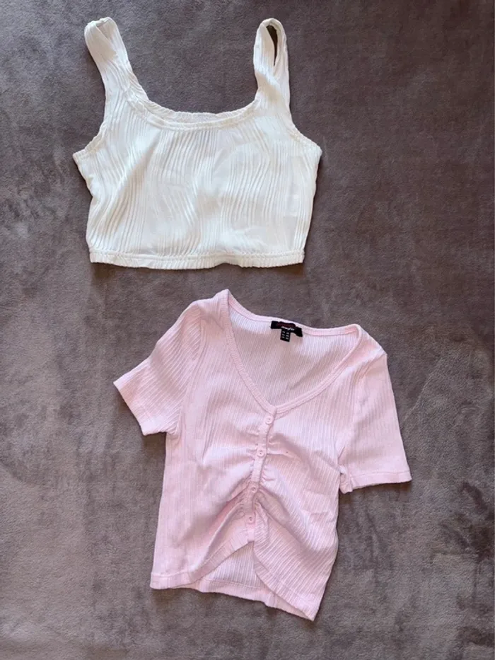 Lot de deux hauts femme taille XS en très bon état. - photo numéro 2