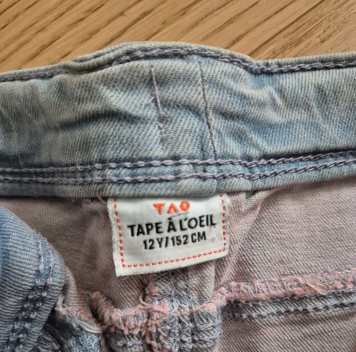 Short en jean 12 ans Tao, très bon état 🌞 - photo numéro 4