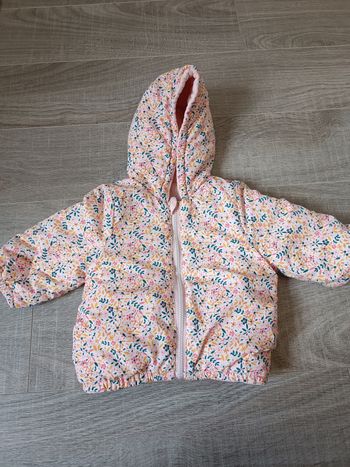 Doudoune fine réversible