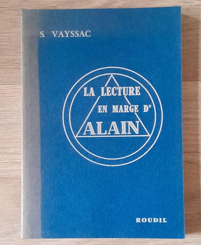 S. Vayssac - La lecture en marge d'Alain série philosophie