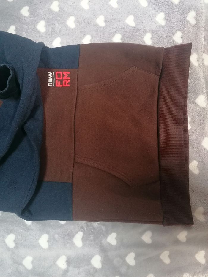 Pull sweat-shirt à capuche garçon 12/14 ans - photo numéro 3