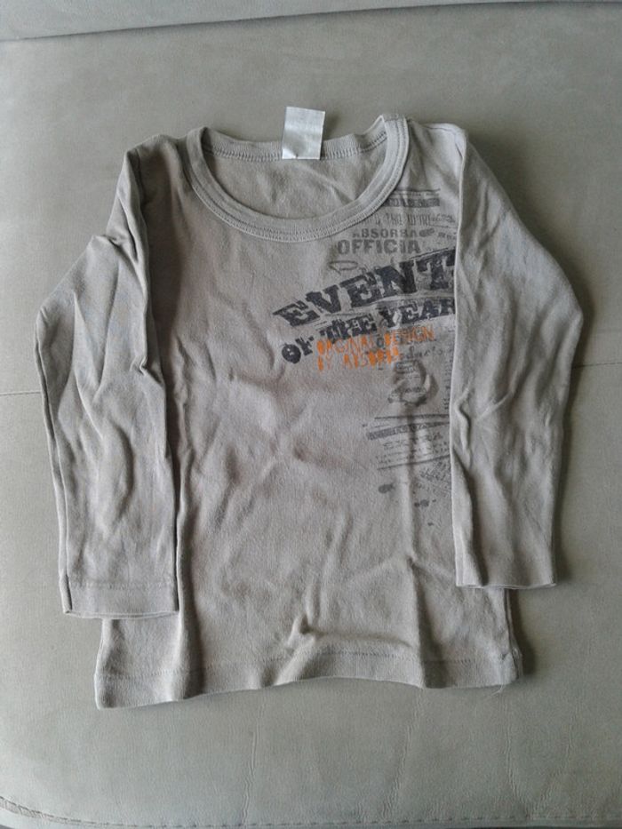 T-shirt manches longues 3 ans