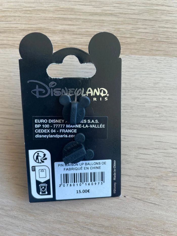 Pin's Disney Pixar UP - Maison & Ballons Perles - Disneyland Paris - photo numéro 2