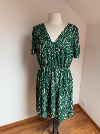 Superbe robe fluide plissée ample Promod 🌸 XL 42