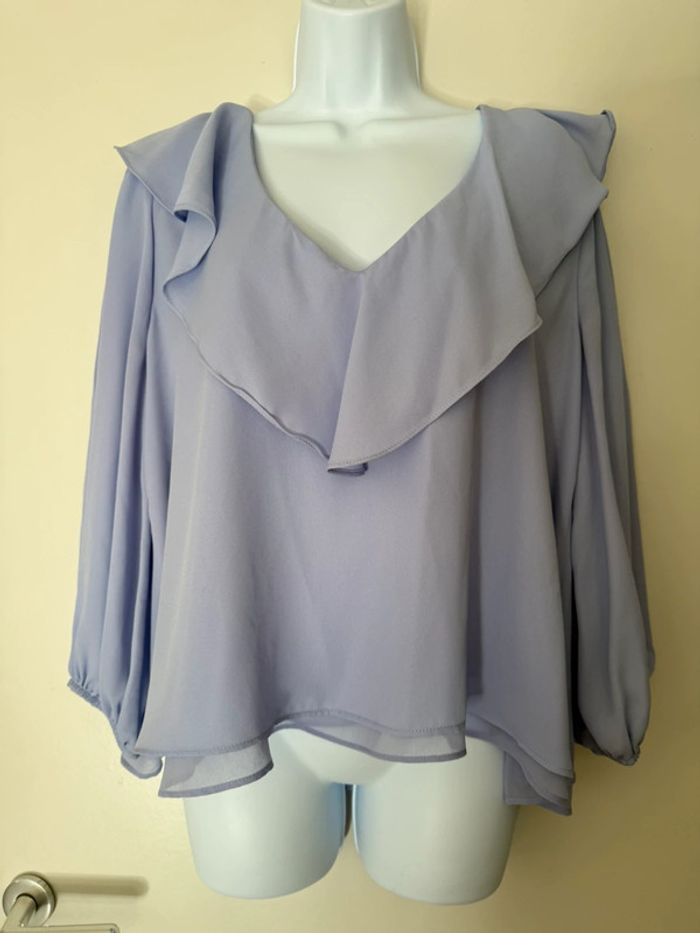 Magnifique Blouse Lila Zara