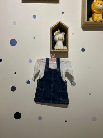 Set robe en jeans 0-3 mois primark 62 cm