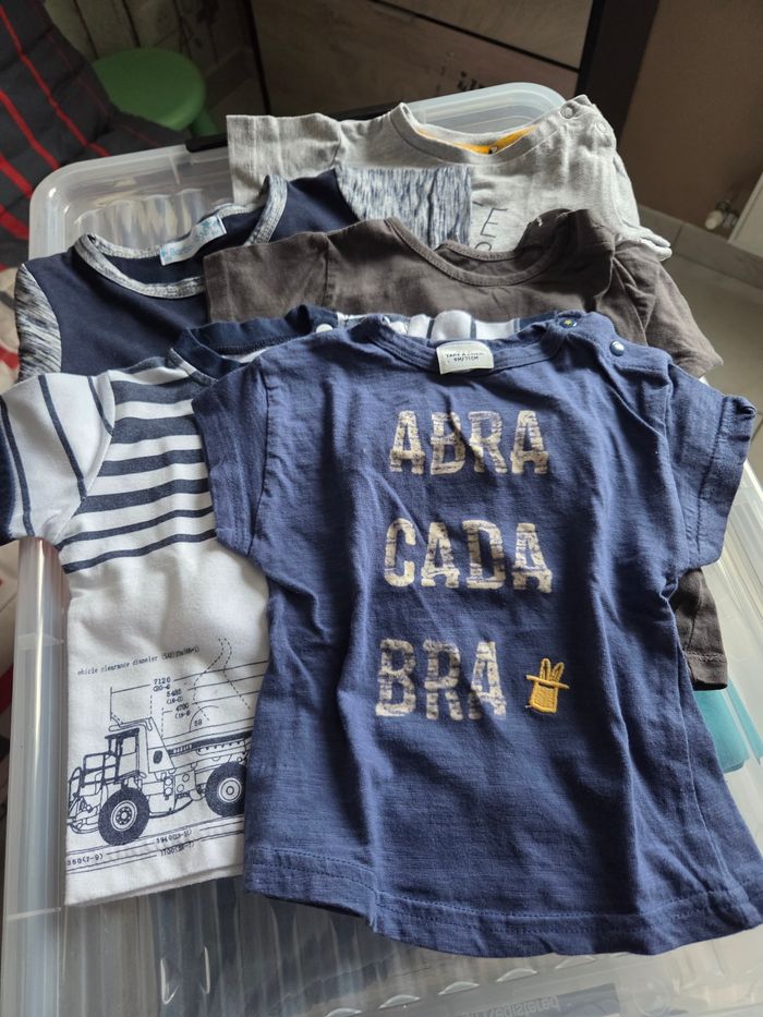 Lot de 5 tee-shirt manches courtes