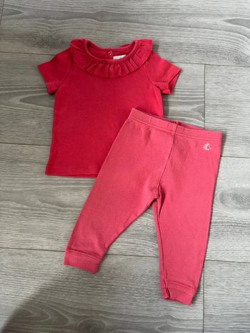 Ensemble petit bateau taille 6 mois