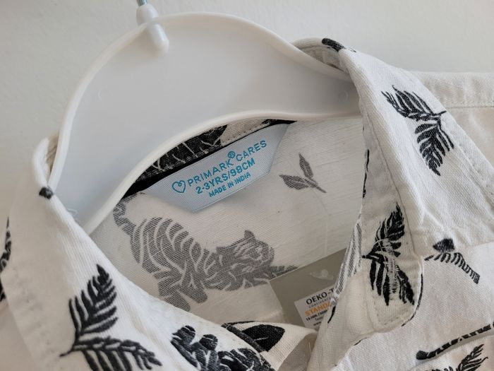 Chemise primark 3 ans 98 cm - photo numéro 5