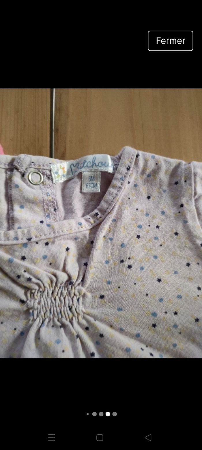 Lot 3 t-shirt 6m - photo numéro 3