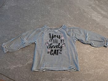 T-shirt à manches longues fille 3 ans