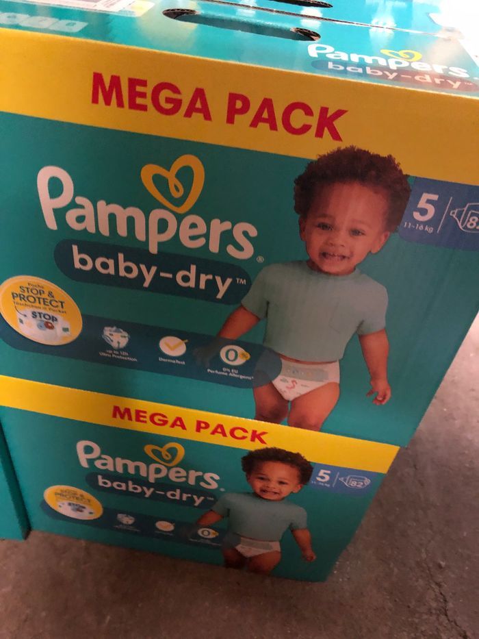 Pampers taille 5