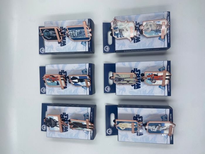 Collection Complète 12 Pin's Star Wars Hoth 2023 Disney Parks édition limitée NEUF