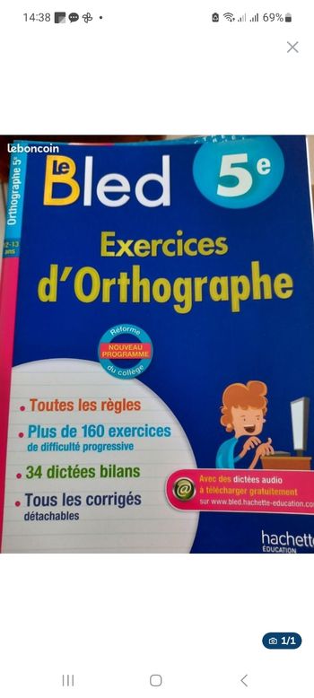 Le bled 5 eme