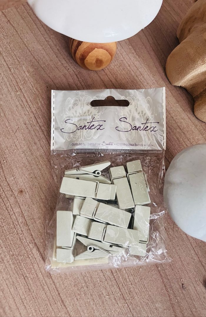 Pinces en bois