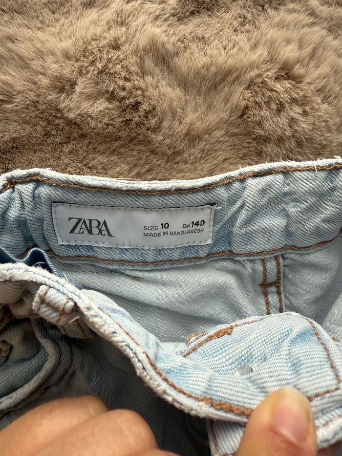 Jean Zara bleu clair 10 ans Zara - photo numéro 2