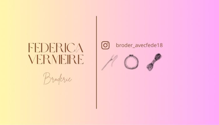 Marque-page brodé - fait main - photo numéro 4