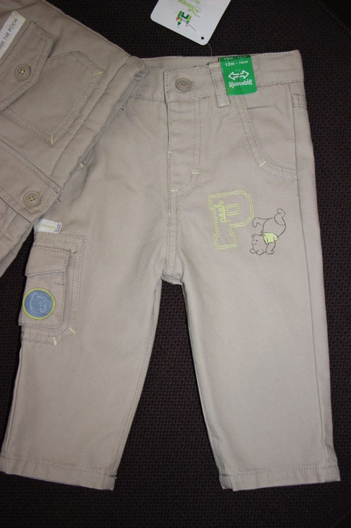 ensemble 9 mois manteau pantalon winnie disney - photo numéro 3