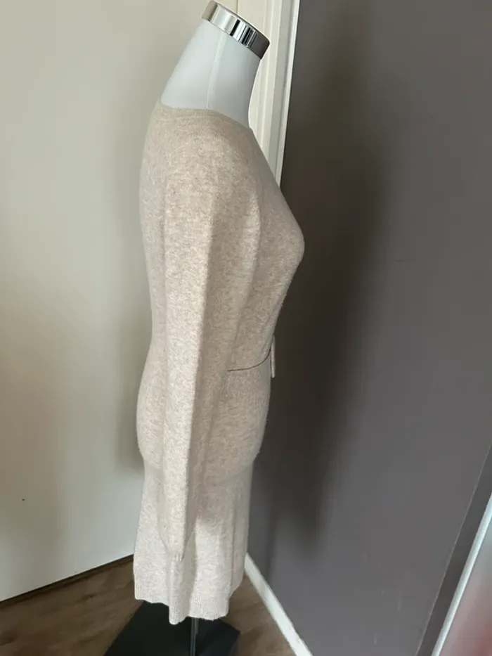 Morgan robe pull beige, crème femme, taille M/38 - photo numéro 5