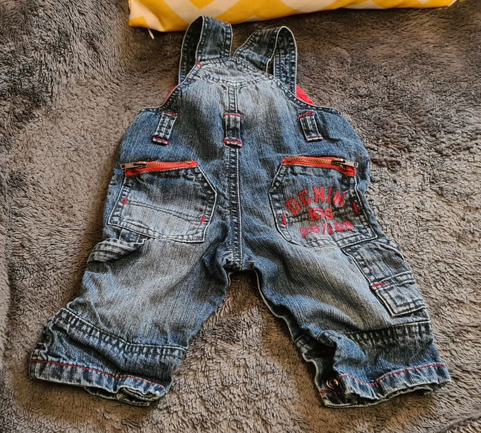 Salopette jean garçon taille 3 mois Baby - photo numéro 3