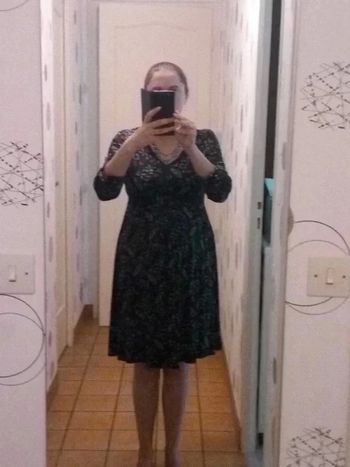 Robe grossesse maternité taille 38.manches 3/4