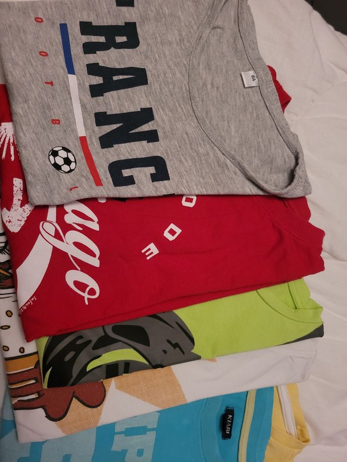 Lot pull, gilet, t-shirt manche courte et longue - photo numéro 5
