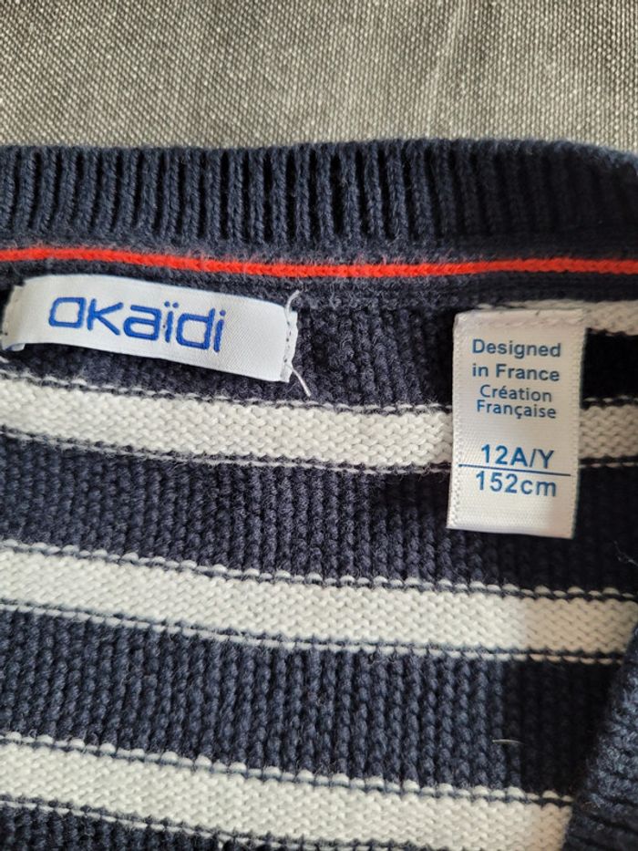 Marinière Okaïdi 12 ans - photo numéro 3