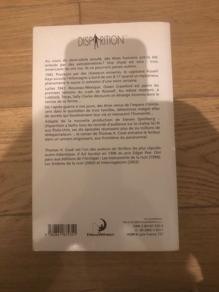 Disparition - Thomas H Cook - photo numéro 2