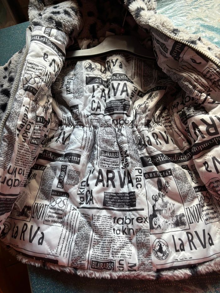 Manteau tout doux T 7 ans 130cm - photo numéro 3