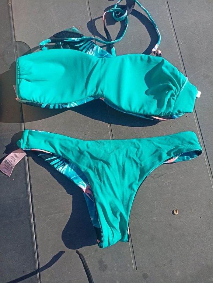 Maillot de bain réversible taille xs - photo numéro 2
