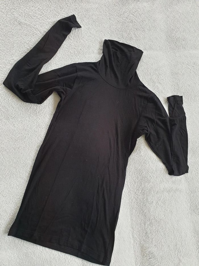 Sous-pull fille noir 14 ans