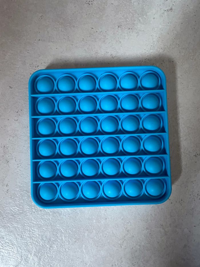 Pop it bleu rectangulaire - pop it