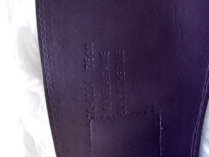 Ceinture mauve 75 cm Neuf - photo numéro 3