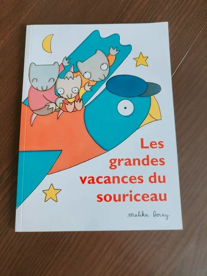 Livre Les grandes vacances du souriceau
