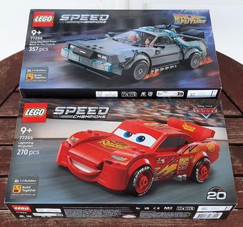 Neuf - Lot LEGO Speed Champions 77255 + 77256