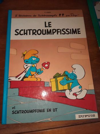 Bande dessinée Schtroumpfs Peyo