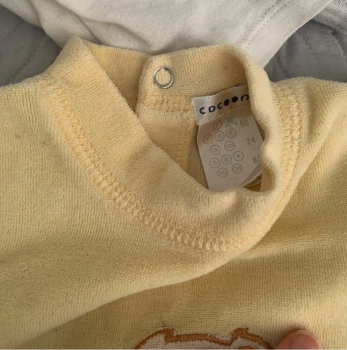 Lot de 2 pyjamas ours 3-6 Mois - photo numéro 6