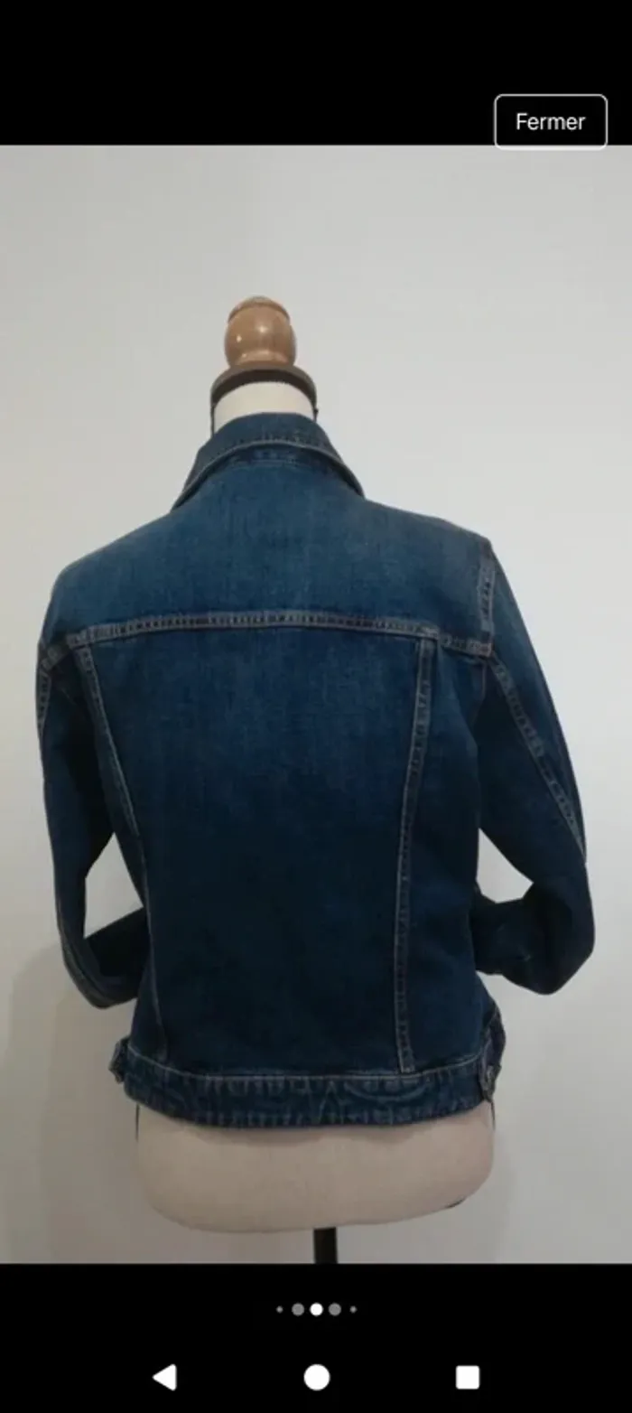Veste en jeans Zara - photo numéro 3
