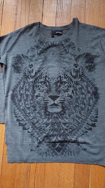 Pull léger polo The Kooples en merinos très belle qualité 