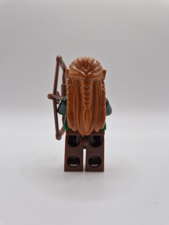 Figurine type lego guerrière elfe seigneur des anneaux / hobbit - photo numéro 3