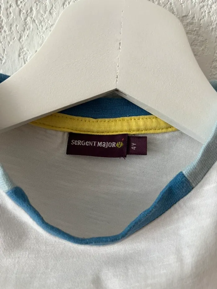 T-shirt garçon Sergent Major – 4 ans - photo numéro 3