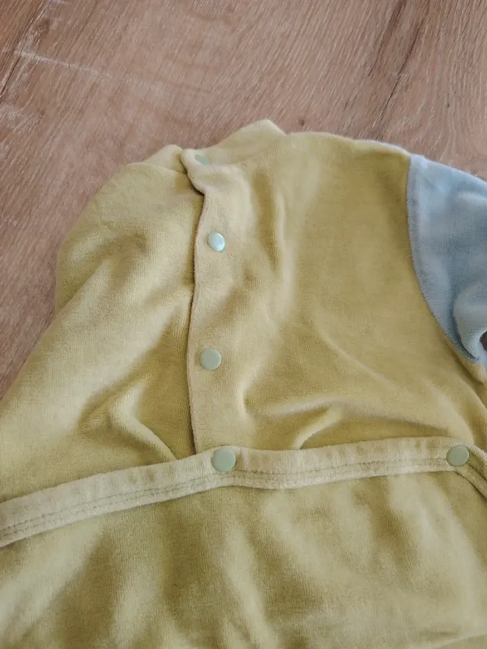 Pyjama velours 1 pièce - photo numéro 4
