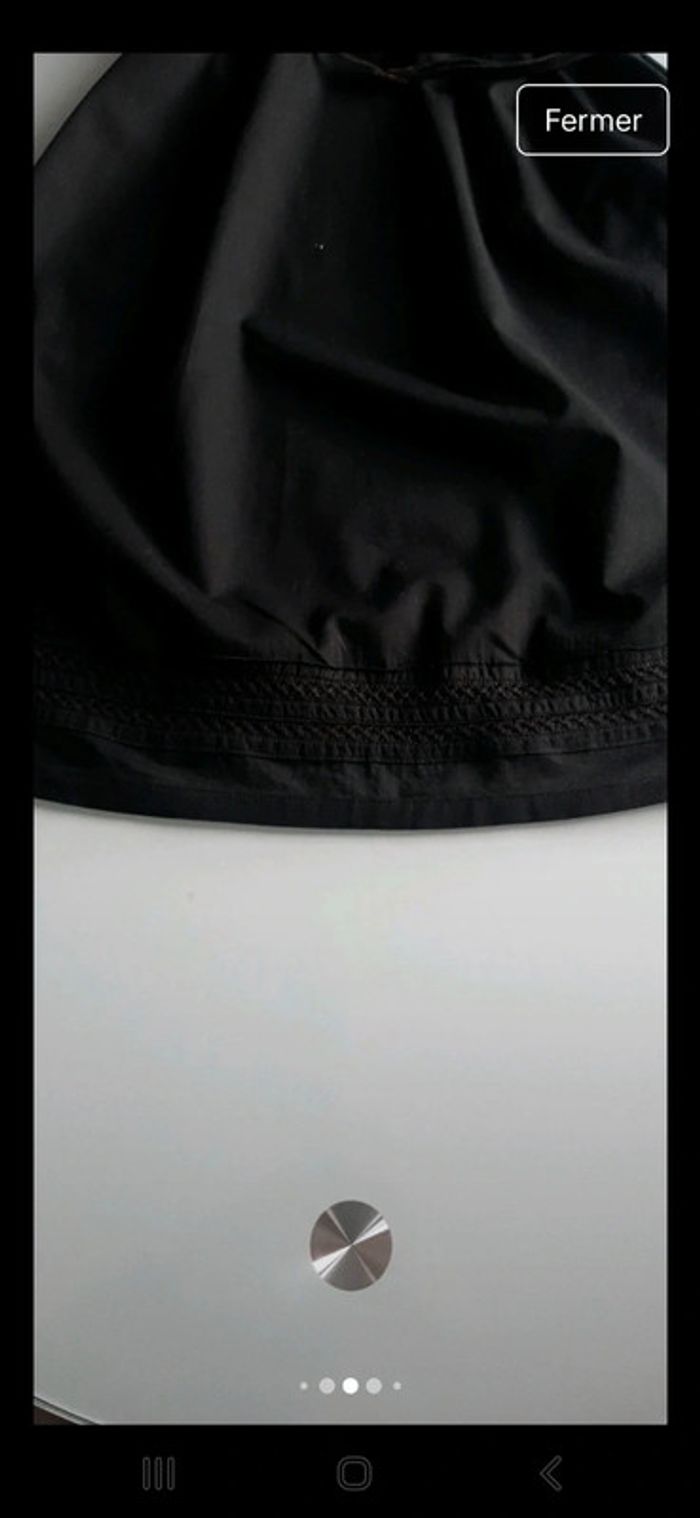 Robe noire Pepe Jeans XS-Détail tressé et ceinture - photo numéro 7
