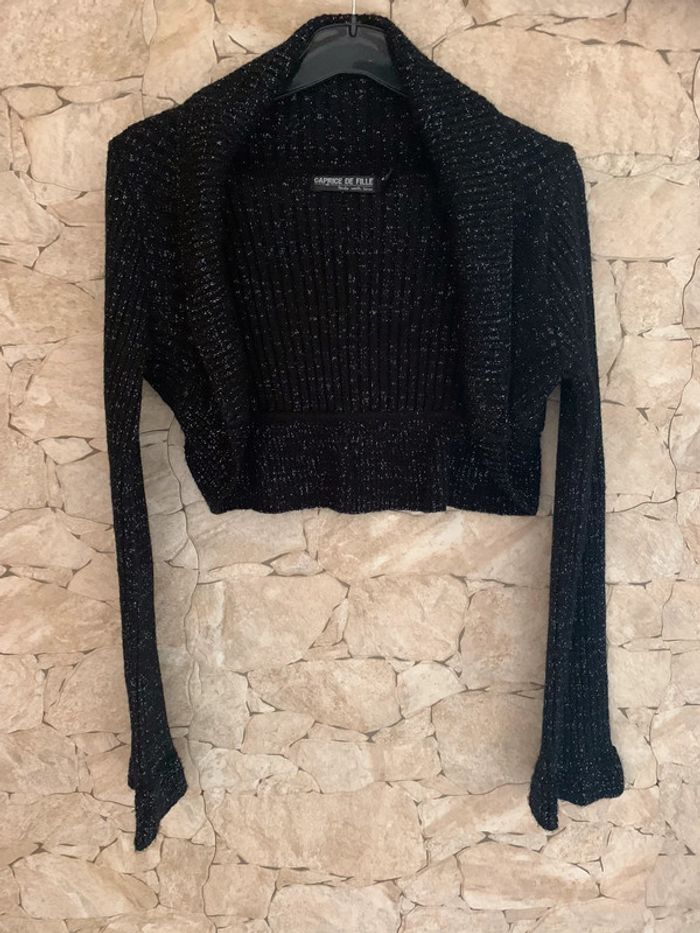 Gilet boléro fille 12 ans