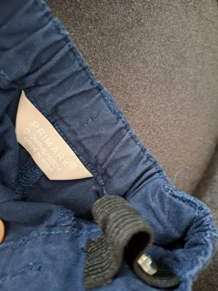 Lot de 1 jean et 1 pantalon bleu marine - photo numéro 4