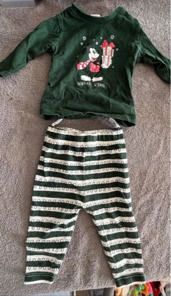 Ensemble Noël Mickey Disney 